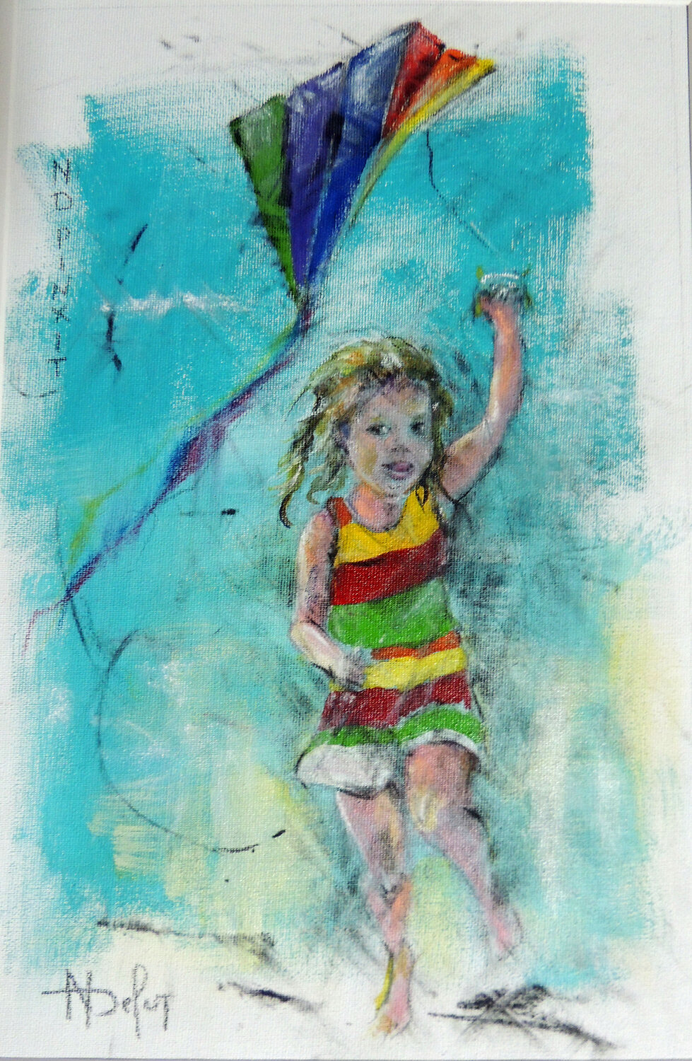 Cerf-volant Nadine Defer