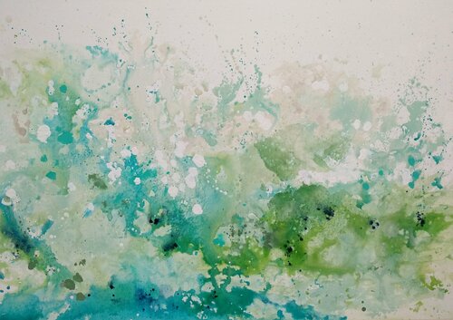 " Emociones sumergidas" van Laura Alonso, Schilderij te koop op Singulart