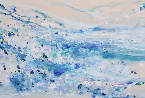 Aguas transparentes van Laura Alonso, Schilderij te koop op Singulart