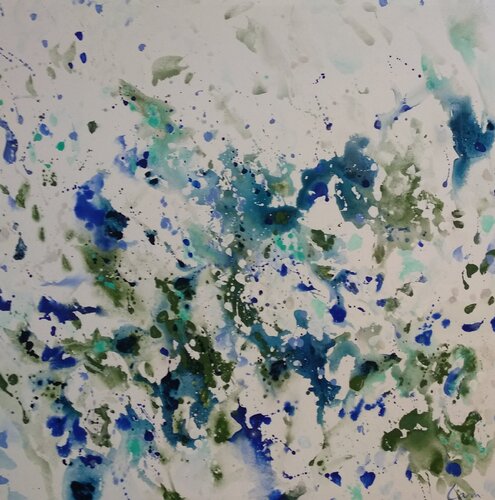 Aire de menta van Laura Alonso, Schilderij te koop op Singulart