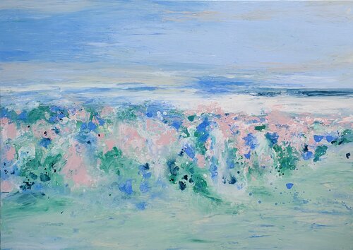 Silencios llenos de luz y calma by Laura Alonso, Painting for Sale on Singulart