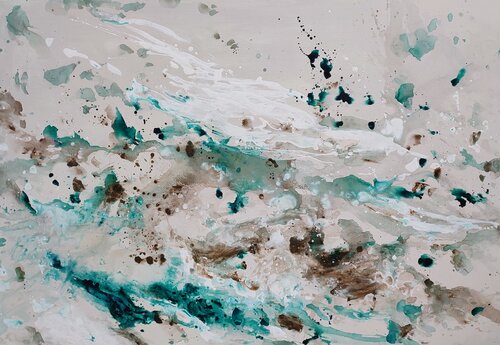 Viento de sándalo van Laura Alonso, Schilderij te koop op Singulart