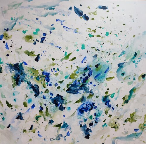 Melodías acuáticas van Laura Alonso, Schilderij te koop op Singulart