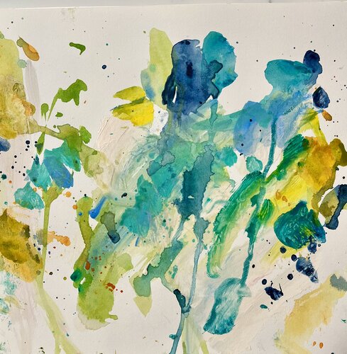 Iris par Laura Alonso, Peinture en vente sur Singulart
