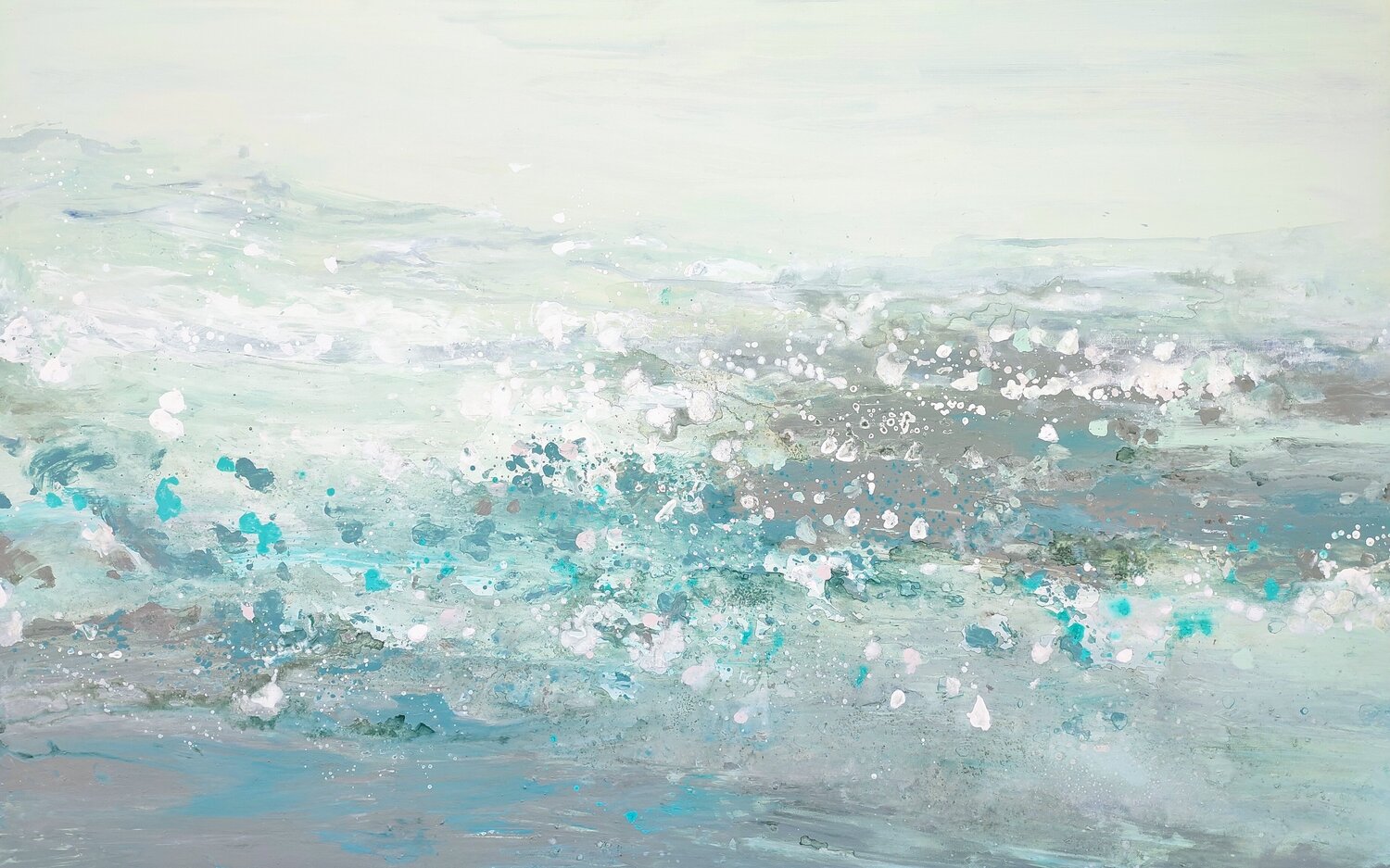Silencios entre el viento y el mar Laura Alonso Originalgemälde zu verkaufen
