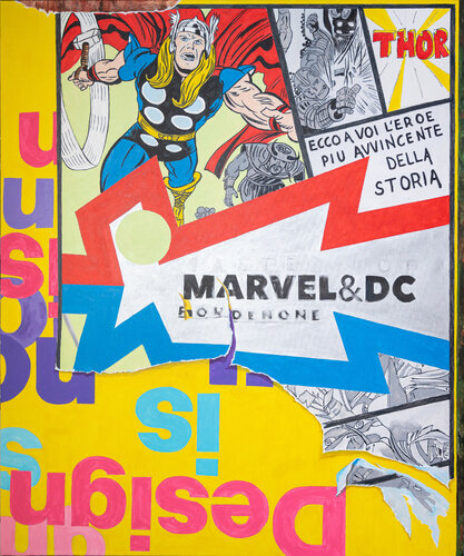 L'Eroe Più Avvincente von Piero Casarin, Malerei kaufen auf Singulart