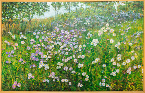 Fiori Settembrini by Piero Casarin, 油畫 for Sale on Singulart
