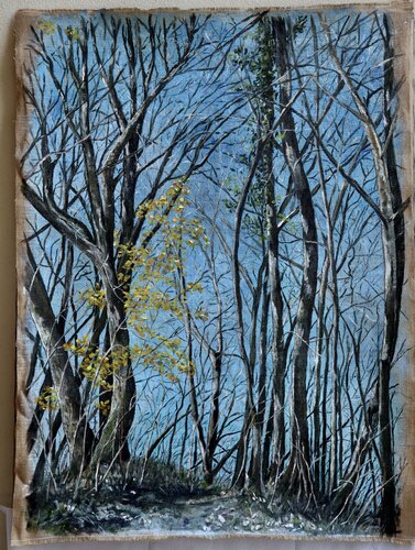 Sentiero Luminoso by Piero Casarin, 油畫 for Sale on Singulart