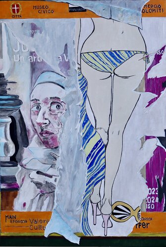 Sguardi Indiscreti von Piero Casarin, Malerei kaufen auf Singulart