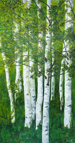 Betulle di Piero Casarin, Pittura in vendita su Singulart