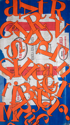 Lettering par Piero Casarin, Peinture en vente sur Singulart