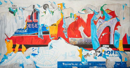 Pubblicità uno van Piero Casarin, Schilderij te koop op Singulart