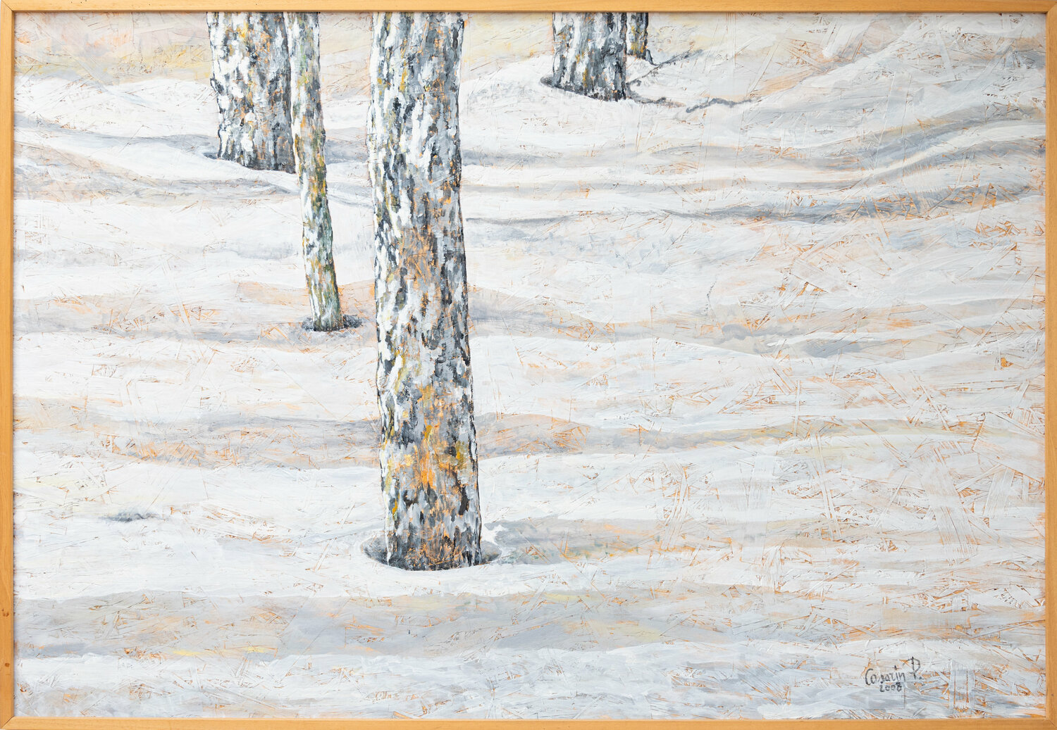 ALBERI NELLA NEVE Piero Casarin