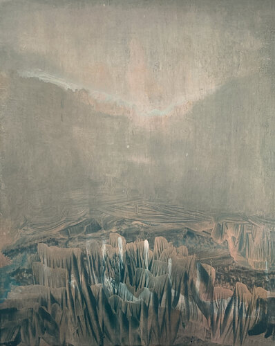 somewhere out there di Per Gulden, Pittura in vendita su Singulart