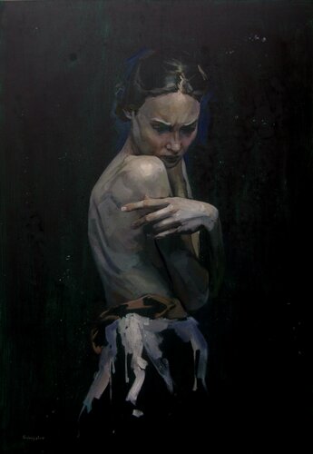 Meerjungfrau par Oleksii Gnievyshev, Peinture en vente sur Singulart