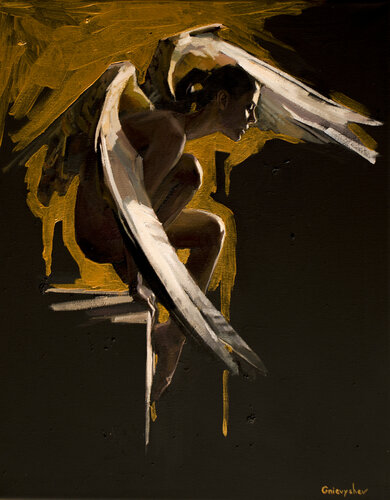 Nike par Oleksii Gnievyshev, Peinture en vente sur Singulart