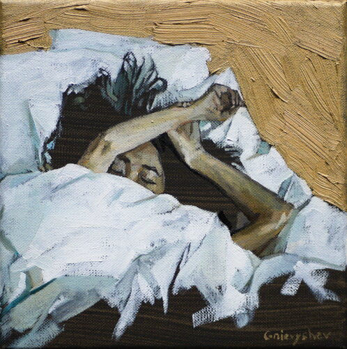 Goldener Traum von Oleksii Gnievyshev, Malerei kaufen auf Singulart