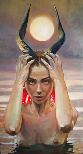 Hathor di Oleksii Gnievyshev, Pittura in vendita su Singulart