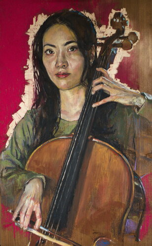オイルパステル絵画販売 : 現代オイルパステル絵画をオンライン