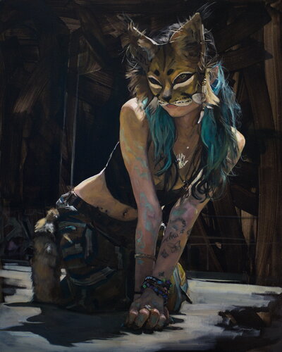 Hazel di Oleksii Gnievyshev, Pittura in vendita su Singulart