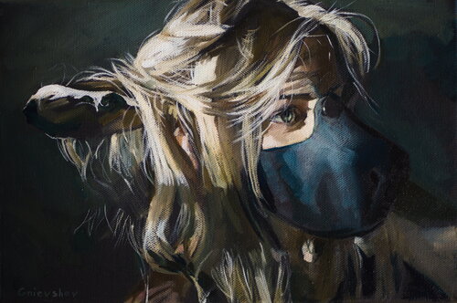 Flocon van Oleksii Gnievyshev, Schilderij te koop op Singulart