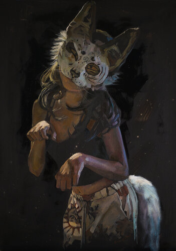 K0vee.catt von Oleksii Gnievyshev, Malerei kaufen auf Singulart