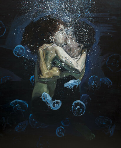 Wasserkuss par Oleksii Gnievyshev, Peinture en vente sur Singulart
