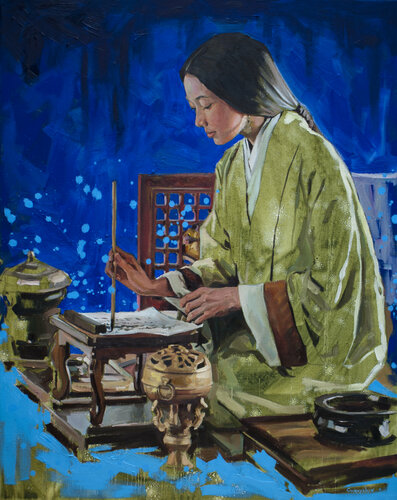 "Brief" van Oleksii Gnievyshev, Schilderij te koop op Singulart