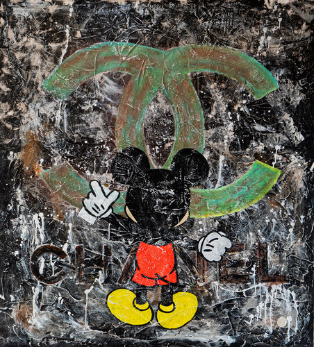 Street art - Chanel edition van JoGis Art, Schilderij te koop op Singulart