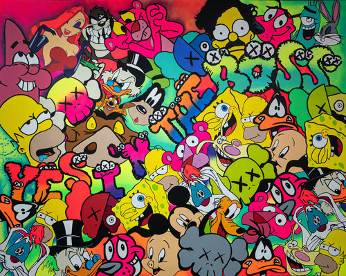 Yes i'm the boss par JoGis Art, Peinture en vente sur Singulart