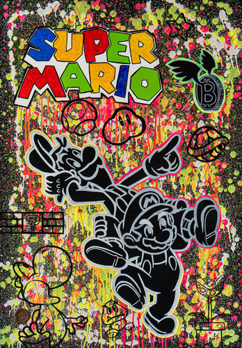 Super Mario van JoGis Art, Schilderij te koop op Singulart