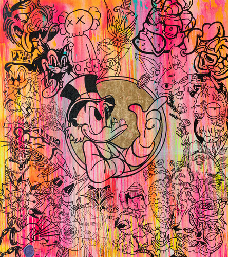 Mr. Tattoo van JoGis Art, Schilderij te koop op Singulart