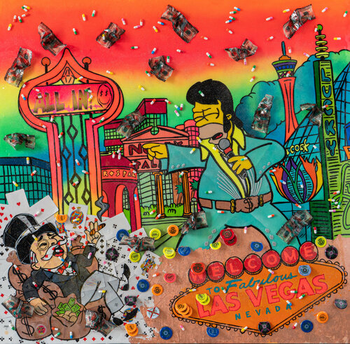 PSYCHOTROPIC di JoGis Art, Pittura in vendita su Singulart