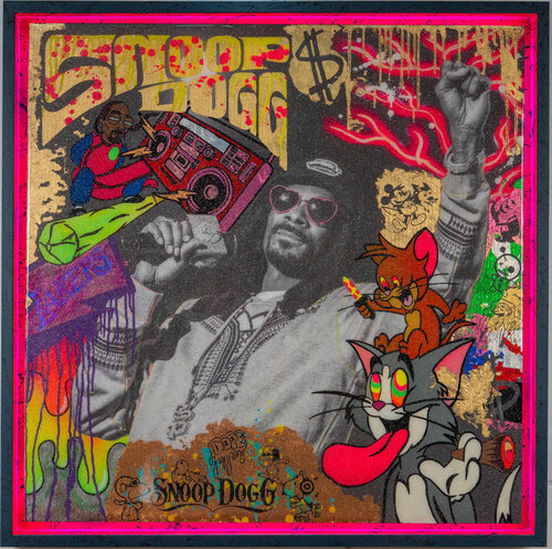 Snoop Dogg van JoGis Art, Schilderij te koop op Singulart