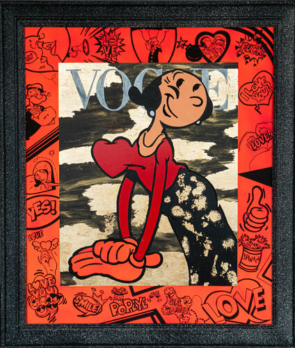 Love Olivia par JoGis Art, Peinture en vente sur Singulart
