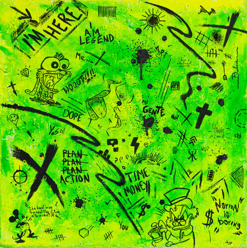 I am a Legend par JoGis Art, Peinture en vente sur Singulart