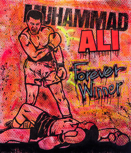 Muhammad Ali par JoGis Art, Peinture en vente sur Singulart