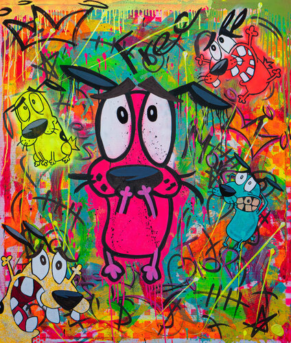My Favourite Hero par JoGis Art, Peinture en vente sur Singulart