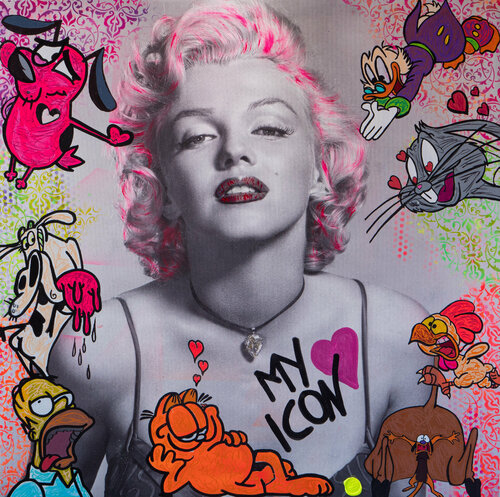 My Favourite Icon par JoGis Art, Peinture en vente sur Singulart