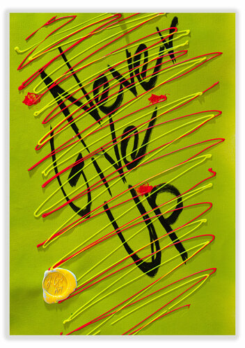Never Give Up par JoGis Art, Peinture en vente sur Singulart