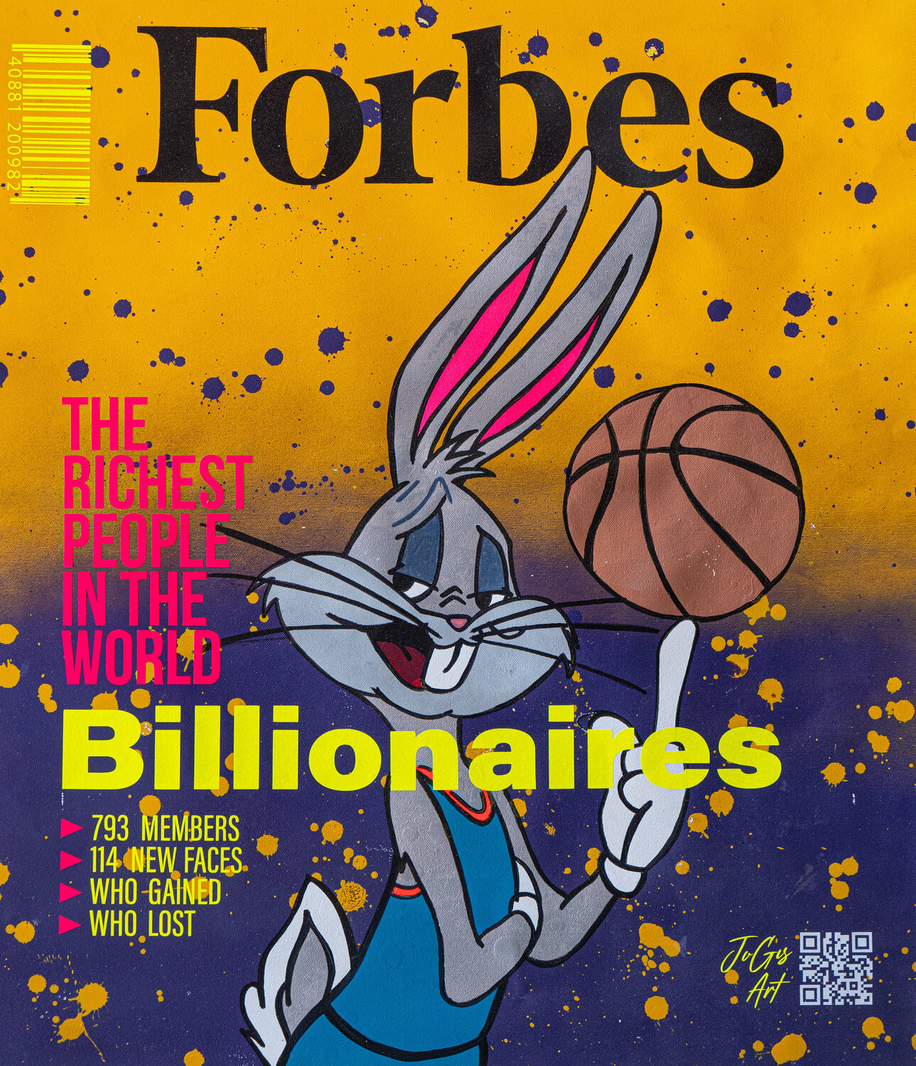 Forbes Magazine Cover #2 JoGis Art