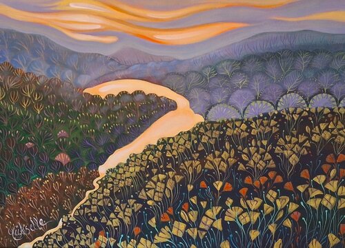 GOLDEN HILLS OF SMYRNA van Yüksel Hassan, Schilderij te koop op Singulart
