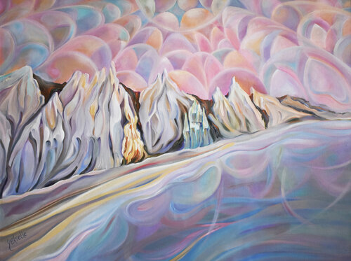 Reflections On the Earth de Yüksel Hassan, Pintura a la venta en Singulart