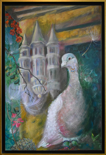 Beauty Of The Towers van Yüksel Hassan, Schilderij te koop op Singulart