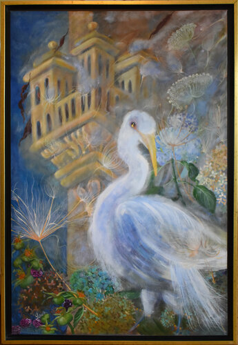 Queen Of The Palace by Yüksel Hassan, Painting for Sale on Singulart