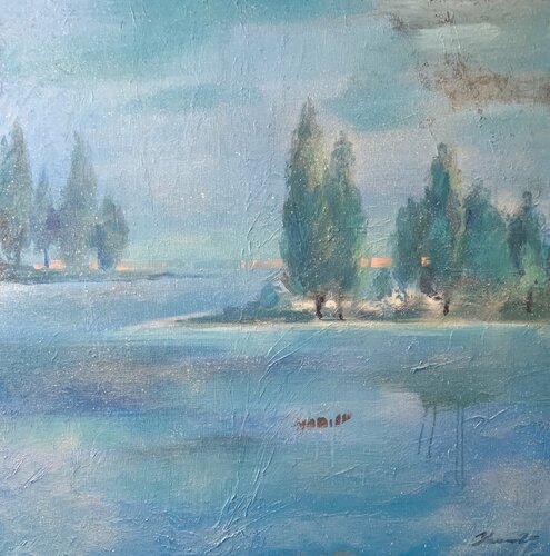 Blue fog Yaroslav Yasenev