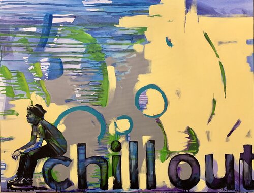 Chill out di Yaroslav Yasenev, Pittura in vendita su Singulart