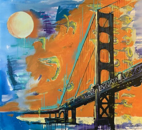 San Francisco von Yaroslav Yasenev, Malerei kaufen auf Singulart