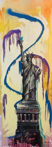 Statue of Liberty von Yaroslav Yasenev, Malerei kaufen auf Singulart