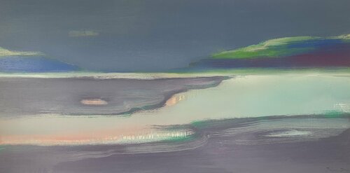 Violet river von Yaroslav Yasenev, Malerei kaufen auf Singulart